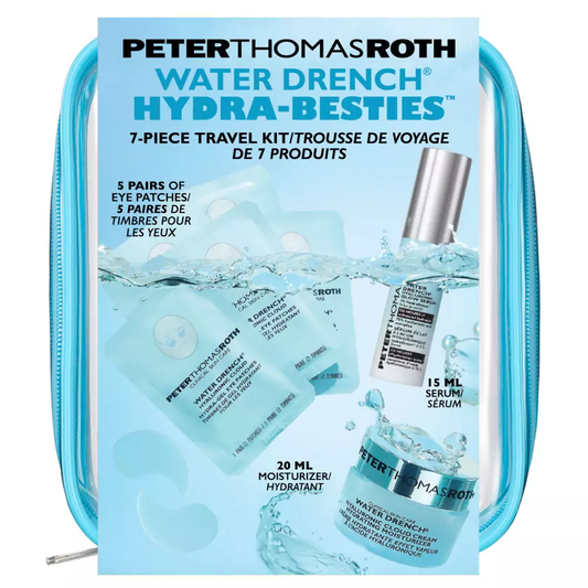 PETER THOMAS ROTH WATER DRENCH HYDRA BESTIES 7-PIECE TRAVEL KIT