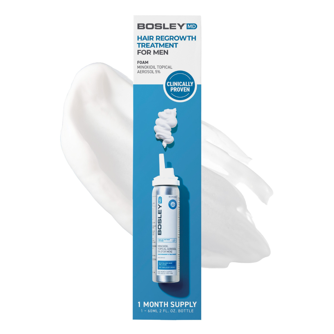 BOSLEY MD MEN’S MINOXIDIL 5 % FOAM