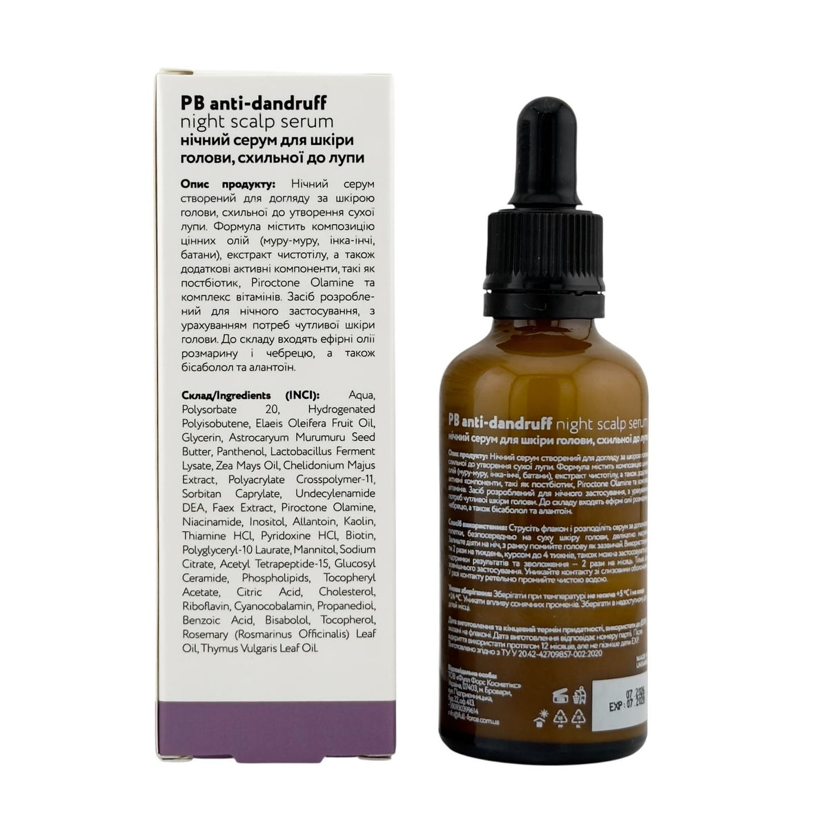 Full Force PB Anti-Dandruff Night Scalp Serum