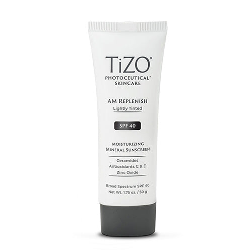 TIZO Photoceutical Skincare Am Replenish Lightly Tinted SPF 40