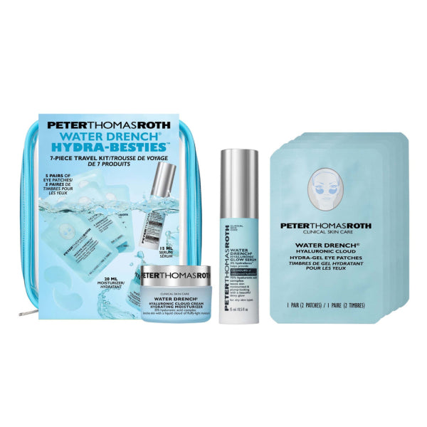 PETER THOMAS ROTH WATER DRENCH HYDRA BESTIES 7-PIECE TRAVEL KIT
