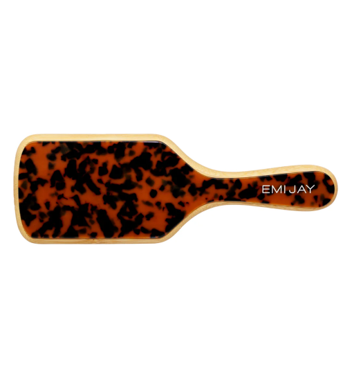Emi Jay Bamboo Paddle Brush In Tortoise