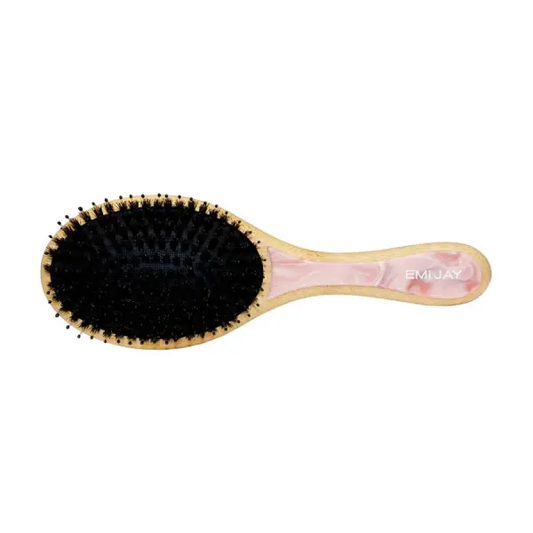 Emi Jay Flat Brush In Pink Chantilly