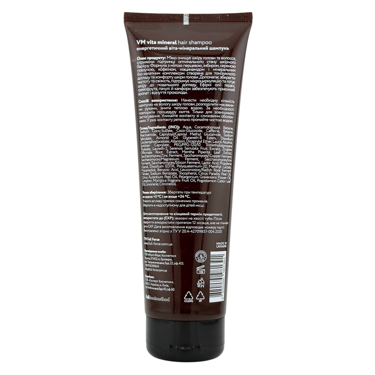 Full Force VM Vita Mineral Hair Shampoo