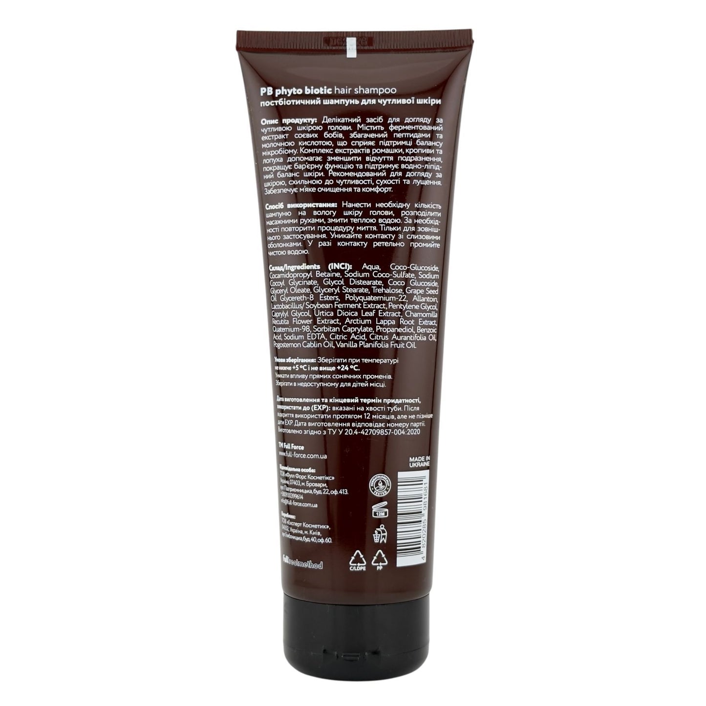 Full Force PB Phyto Biotic Hair Shampoo