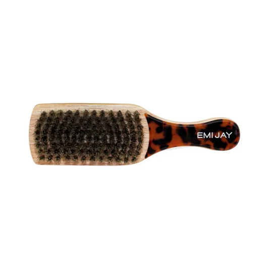 EMI JAY MINI BOAR BRISTLE BRUSH IN TORTOISE