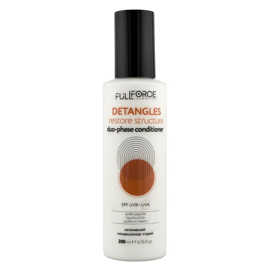Full Force Duo-Phase Conditioner Detangles Restore Structure