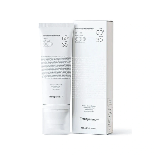 Transparent Lab Lightweight Sunscreen SPF 50+