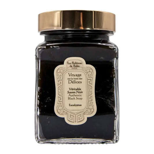 LA SULTANE DE SABA DÉLICES AUTHENTIC BLACK SOAP EUCALYPTUS