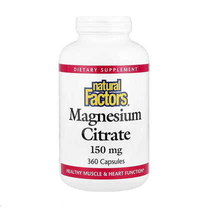 Natural Factors Magnesium Citrate 150 mg