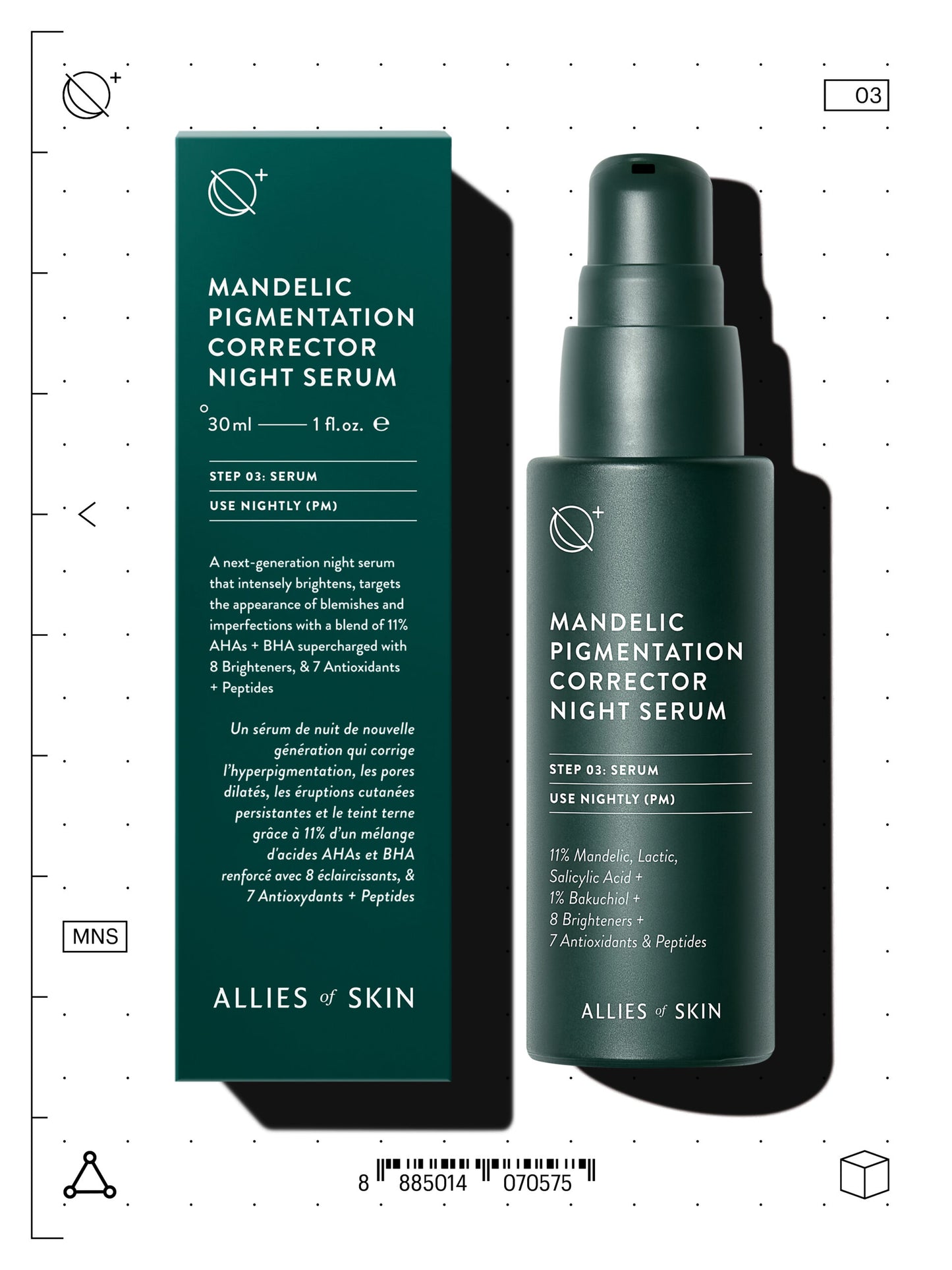 Allies of Skin Mandelic Pigmentation Corrector Night Serum