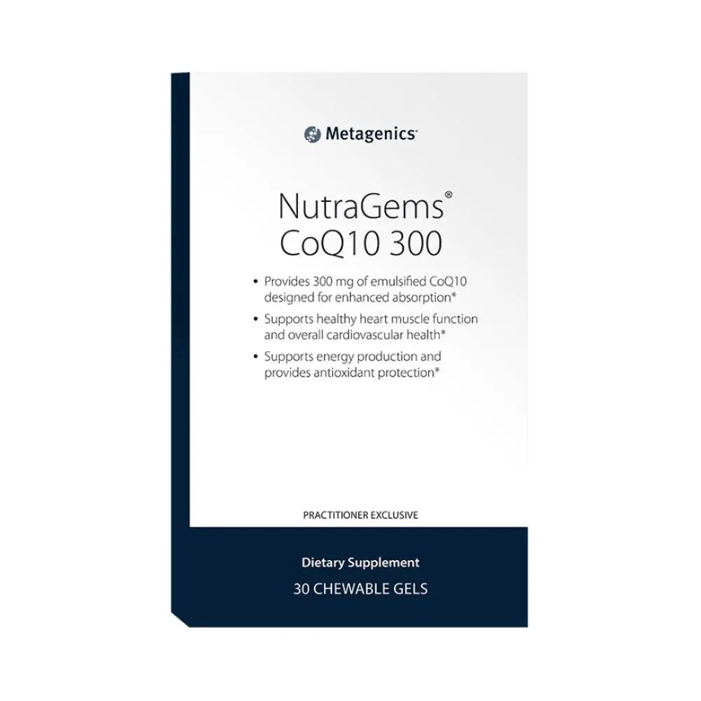 Metagenics NutraGems Co Q10 300 №30 Chewable Gels