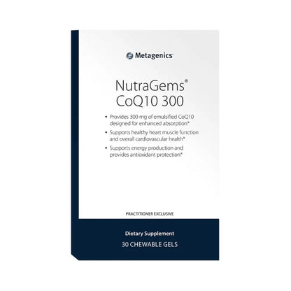 Metagenics NutraGems Co Q10 300 №30 Chewable Gels