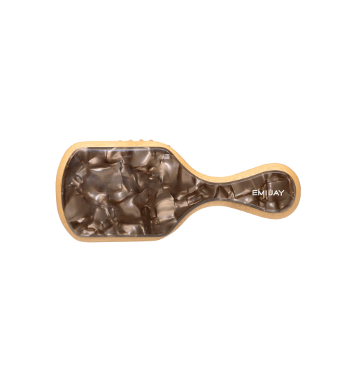 Emi Jay Mini Bamboo Paddle Brush in Toasted Sugar