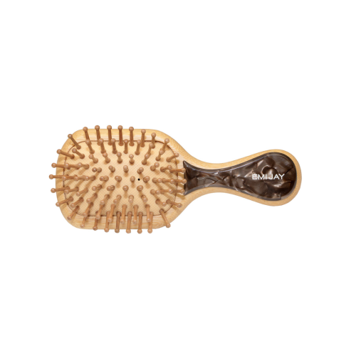Emi Jay Mini Bamboo Paddle Brush in Toasted Sugar