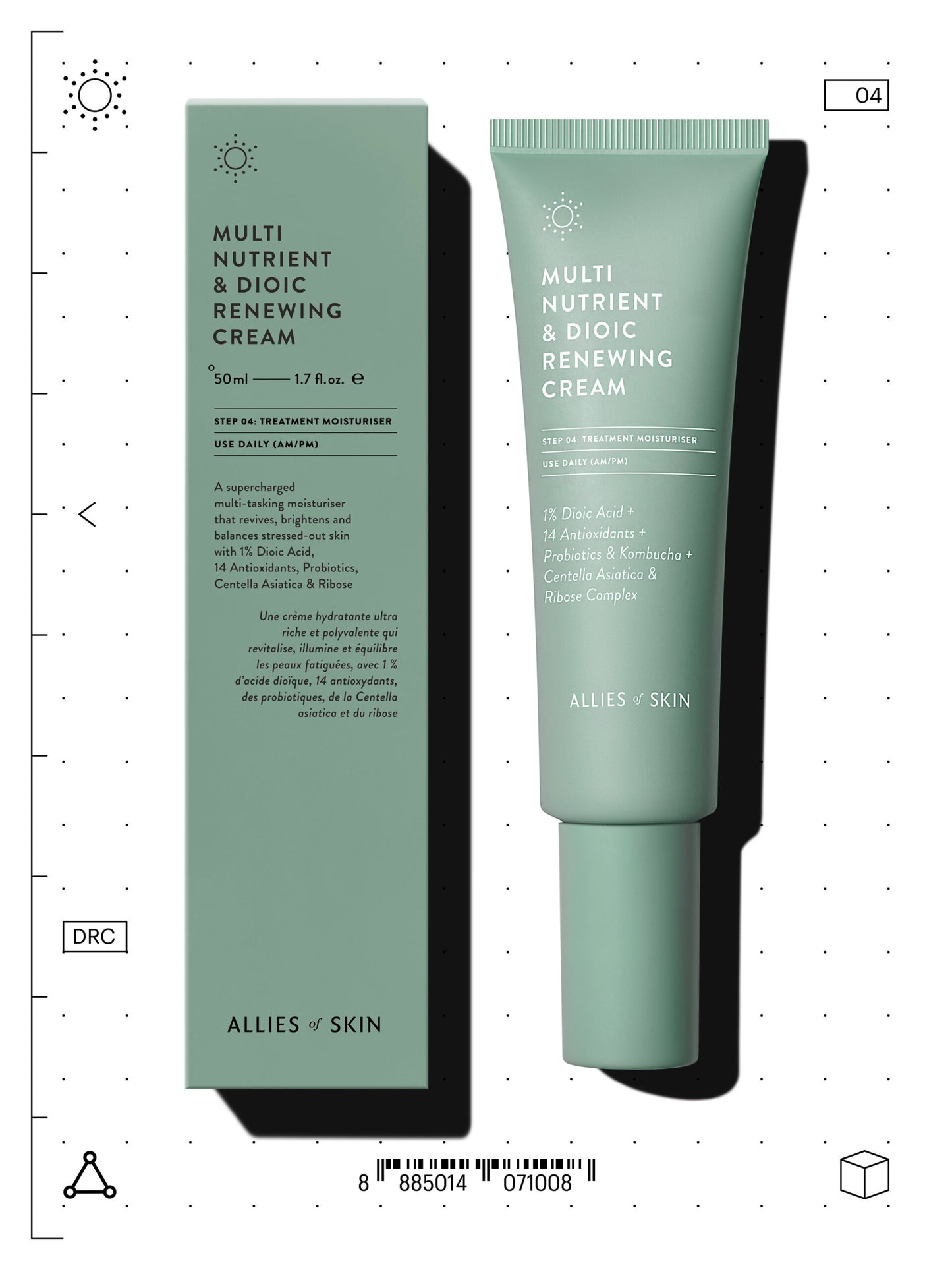 Allies Of Skin Multi Nutrient + Dioic Renewing Cream