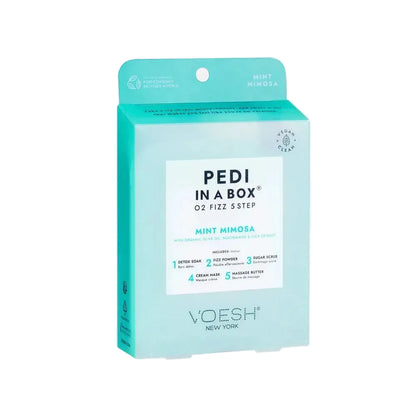 VOESH Pedi in a Box O2 Fizz 5 Step Mint Mimosa