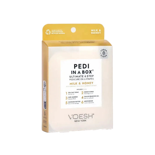 VOESH Pedi in a Box Ultimate 6 Step Milk & Honey