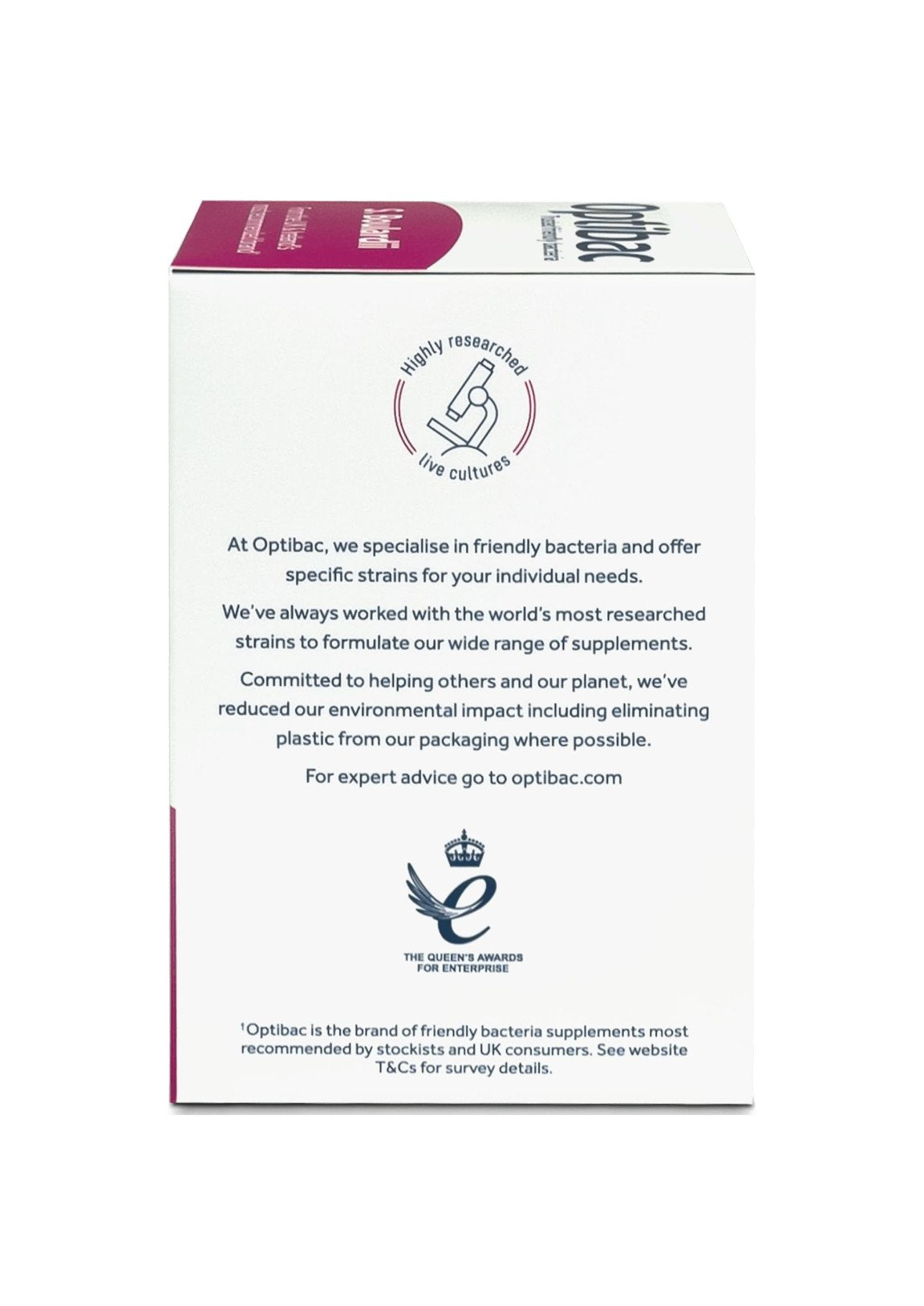 Optibac Probiotics Saccharomyces Boulardii