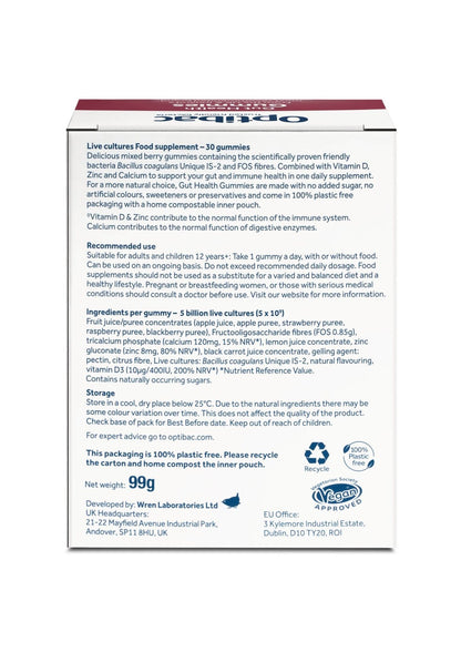 Optibac Gut Health Gummies