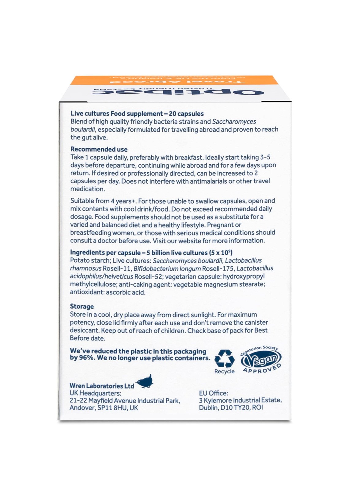 Optibac Travel Abroad