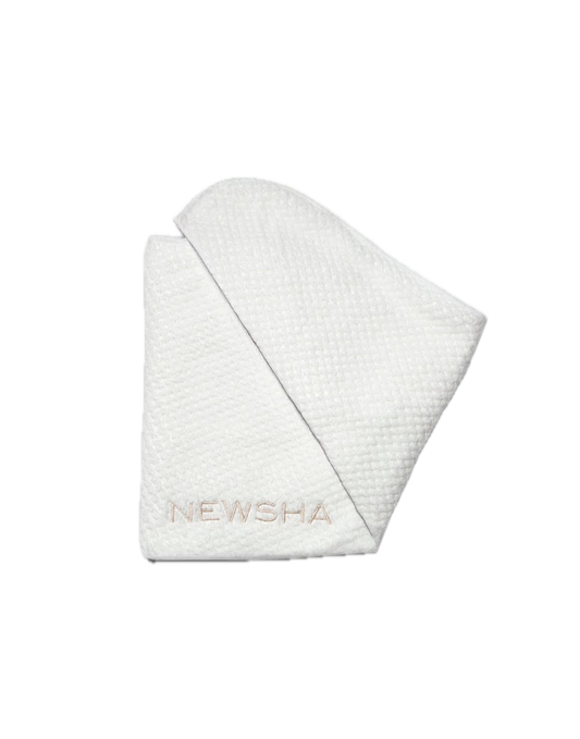 NEWSHA HAIRWRAP MICROFIBER TOWEL (WHITE)