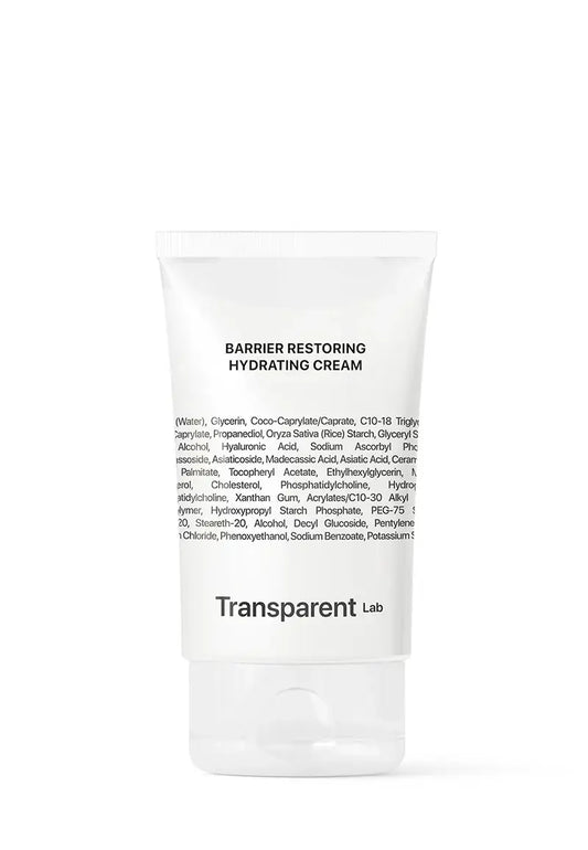 TRANSPARENT LAB BARRIER RESTORING HYDRATING CREAM