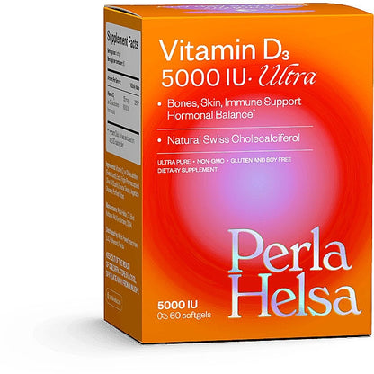 Perla Helsa Vitamin D3 ULTRA 5000 IU